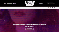Desktop Screenshot of houseofvanslondon.com